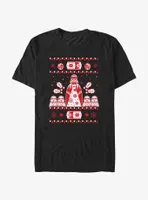 Star Wars Empire Ugly Christmas Pattern T-Shirt