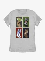 Star Wars Galactic Stockings Womens T-Shirt