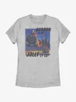 Star Wars Yoda Season To Be Jolly It Is Womens T-Shirt