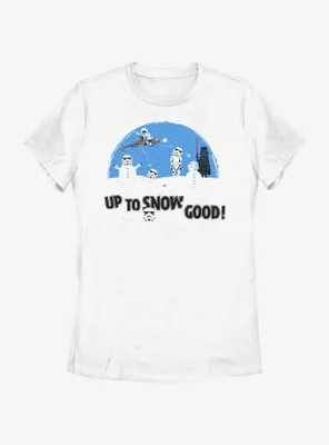 Star Wars Up To Snow Good Womens T-Shirt