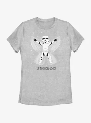 Star Wars Storm Trooper Up To Snow Good Womens T-Shirt