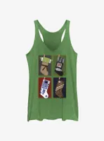 Star Wars Galactic Stockings Womens Tank Top