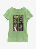 Star Wars Galactic Stockings Youth Girls T-Shirt