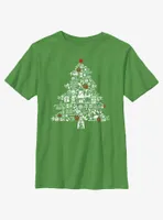 Star Wars Christmas Tree Fill Youth T-Shirt