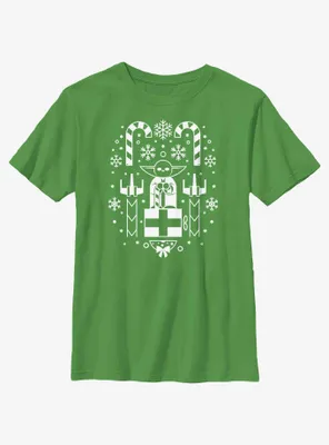Star Wars Christmas Yoda Youth T-Shirt