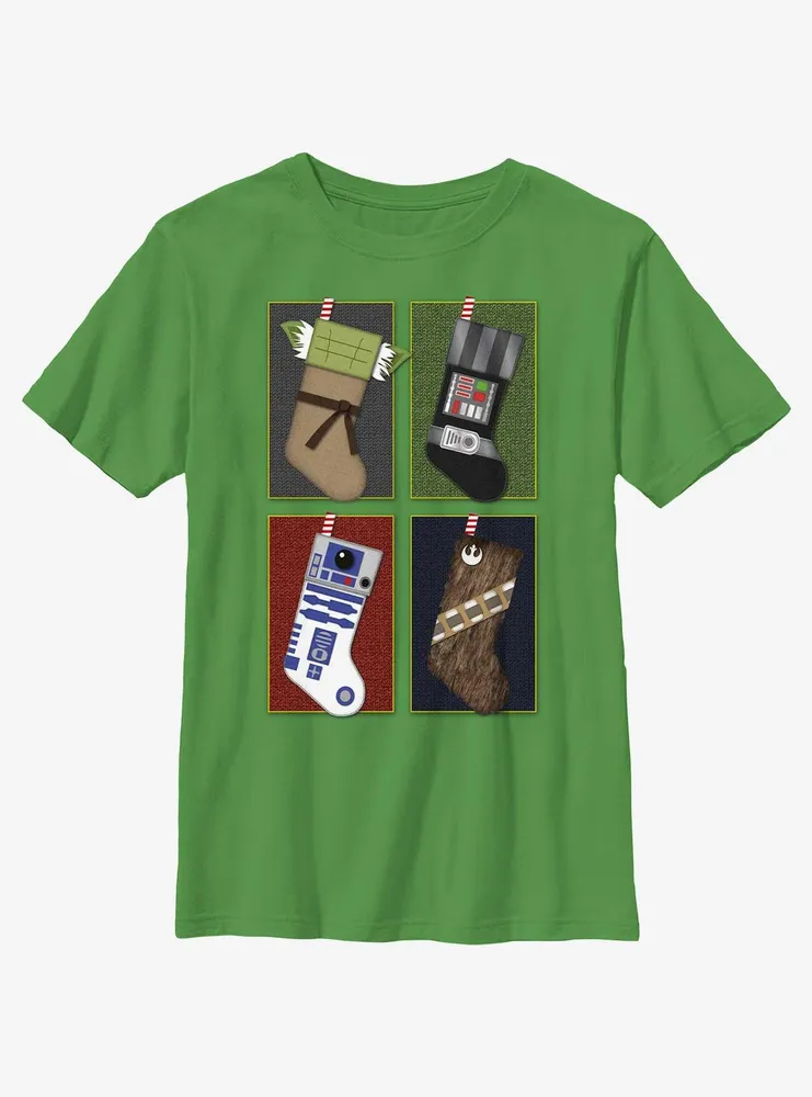 Star Wars Galactic Stockings Youth T-Shirt