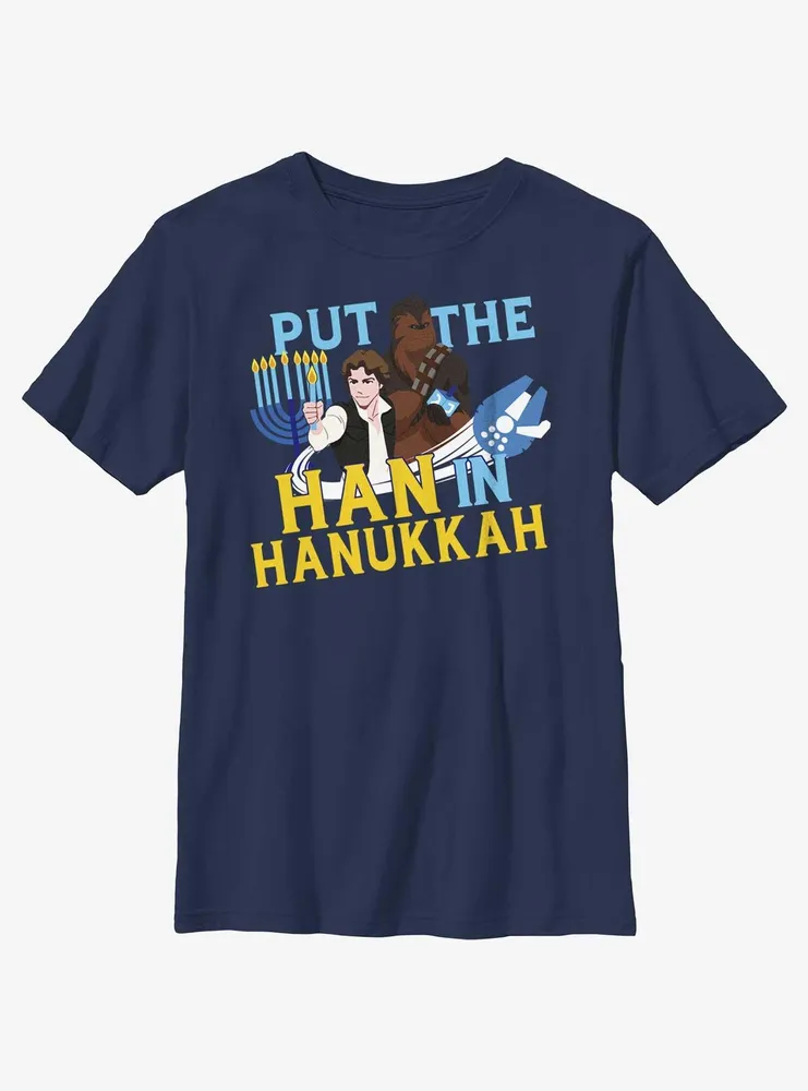 Star Wars Han Solo Hanukkah Youth T-Shirt