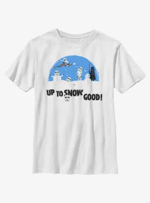 Star Wars Up To Snow Good Youth T-Shirt