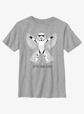 Star Wars Storm Trooper Up To Snow Good Youth T-Shirt
