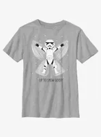 Star Wars Storm Trooper Up To Snow Good Youth T-Shirt