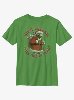 Star Wars Yoda Jolliest Youth T-Shirt