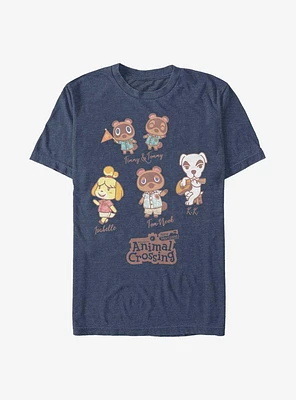 Nintendo Animal Crossing Island Welcome Team T-Shirt
