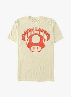 Nintendo Mario Living Large Mushroom T-Shirt