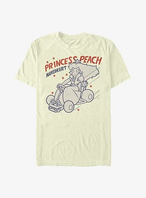 Nintendo Mario Princess Peach Kart T-Shirt