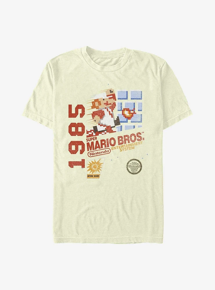 Nintendo Mario 8 Bit 1985 Vintage T-Shirt