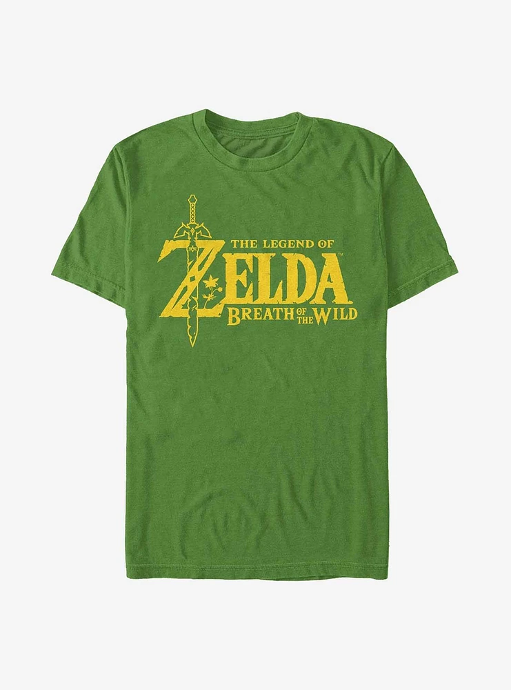 Nintendo the Legend of Zelda: Breath Wild Logo T-Shirt