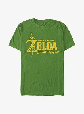 Nintendo the Legend of Zelda: Breath Wild Logo T-Shirt