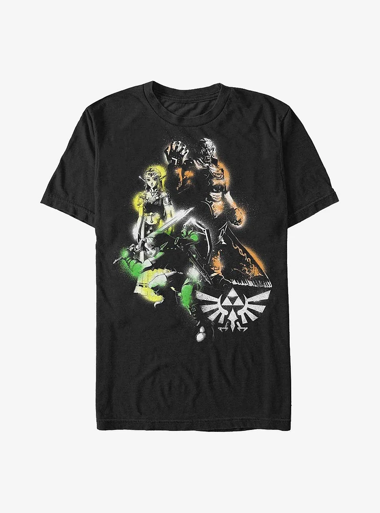 Nintendo Zelda, Link, and Ganondorf T-Shirt