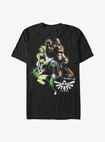 Nintendo Zelda, Link, and Ganondorf T-Shirt