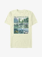 the Legend of Zelda: Breath Wild Locations T-Shirt