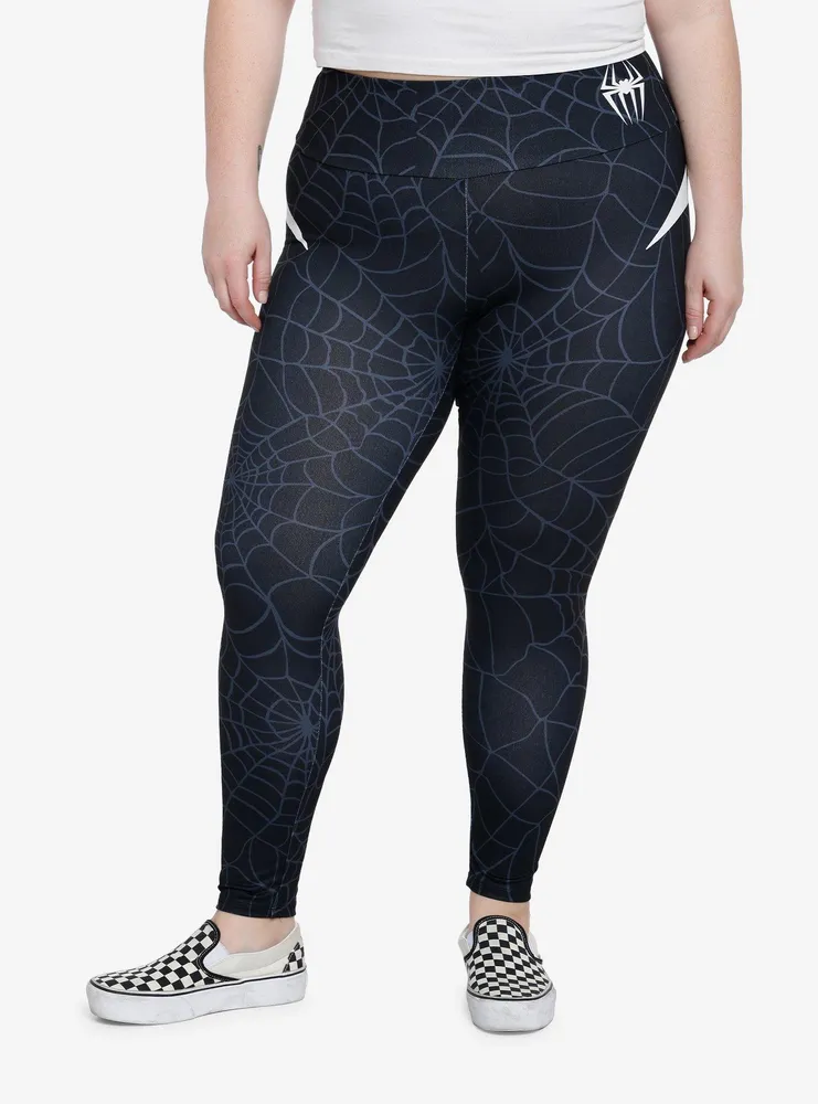 Hot Topic Her Universe Marvel Spider-Man: Across The Spider-Verse Ghost-Spider  Leggings Plus