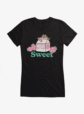 Pusheen Sips Sweet Girls T-Shirt