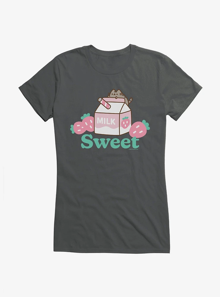 Pusheen Sips Sweet Girls T-Shirt