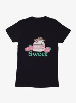 Pusheen Sips Sweet Womens T-Shirt