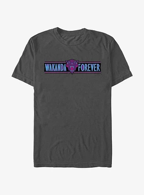 Marvel Black Panther: Wakanda Forever Banner Logo Extra Soft T-Shirt