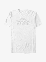 Marvel Black Panther: Wakanda Forever Logo Extra Soft T-Shirt