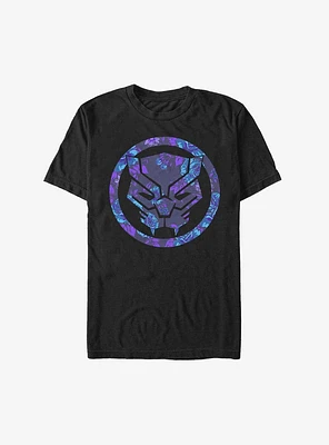 Marvel Black Panther Floral Symbol Extra Soft T-Shirt