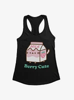 Pusheen Sips Berry Cute Girls Tank