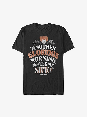 Disney Hocus Pocus Winnie Another Glorious Morning Extra Soft T-Shirt