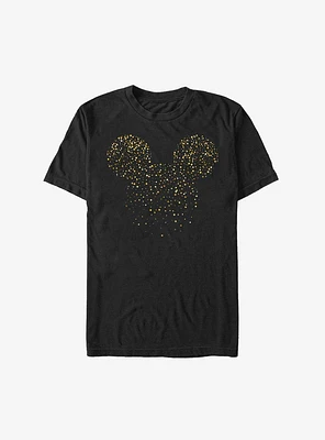 Disney Mickey Mouse Confetti Fill Ears Extra Soft T-Shirt