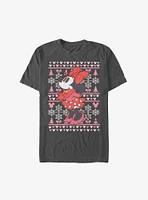 Disney Mickey Mouse Minnie Ugly Christmas Extra Soft T-Shirt