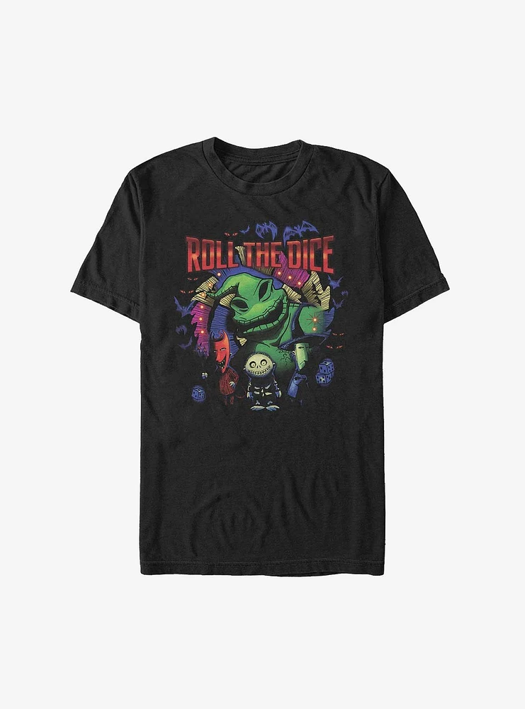 Disney The Nightmare Before Christmas Oogie Boogie Dice Extra Soft T-Shirt