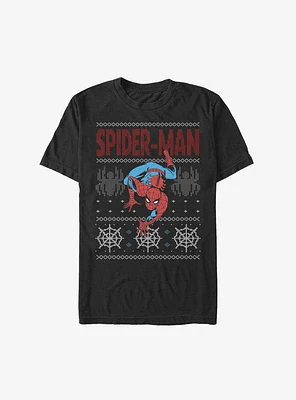 Marvel Spider-Man Ugly Christmas Extra Soft T-Shirt