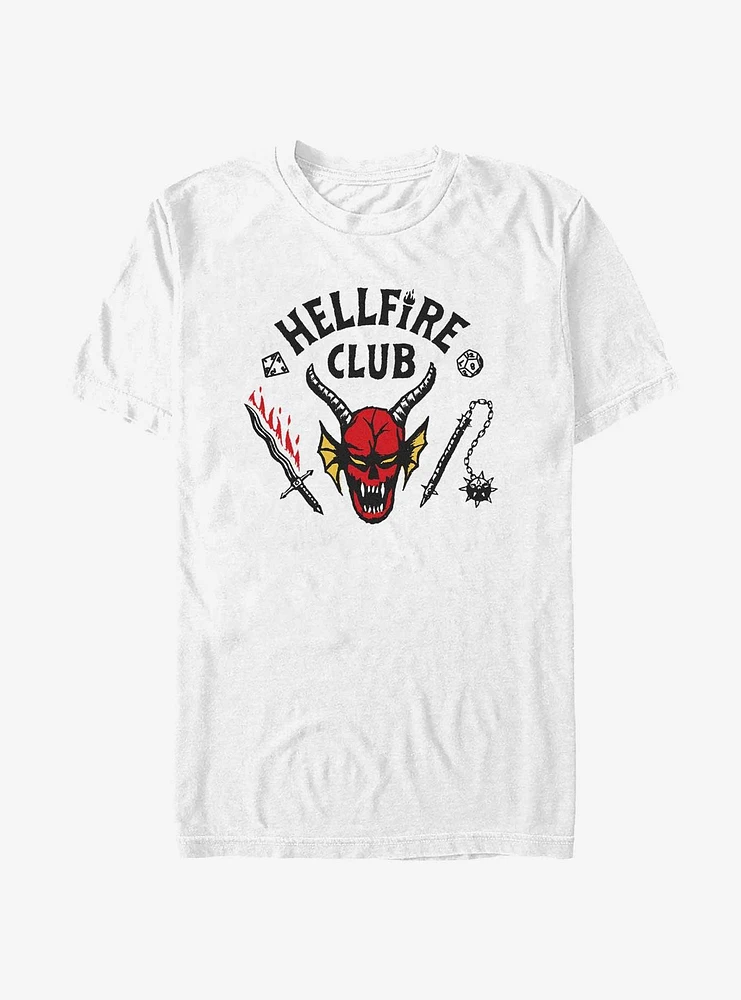 Stranger Things Hellfire Club Demon Icon Extra Soft T-Shirt