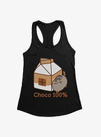 Pusheen Sips Choco 100 Percent Girls Tank