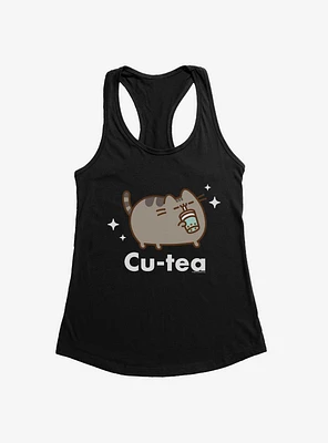 Pusheen Sips Cu-Tea Girls Tank