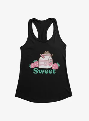 Pusheen Sips Sweet Womens Tank Top