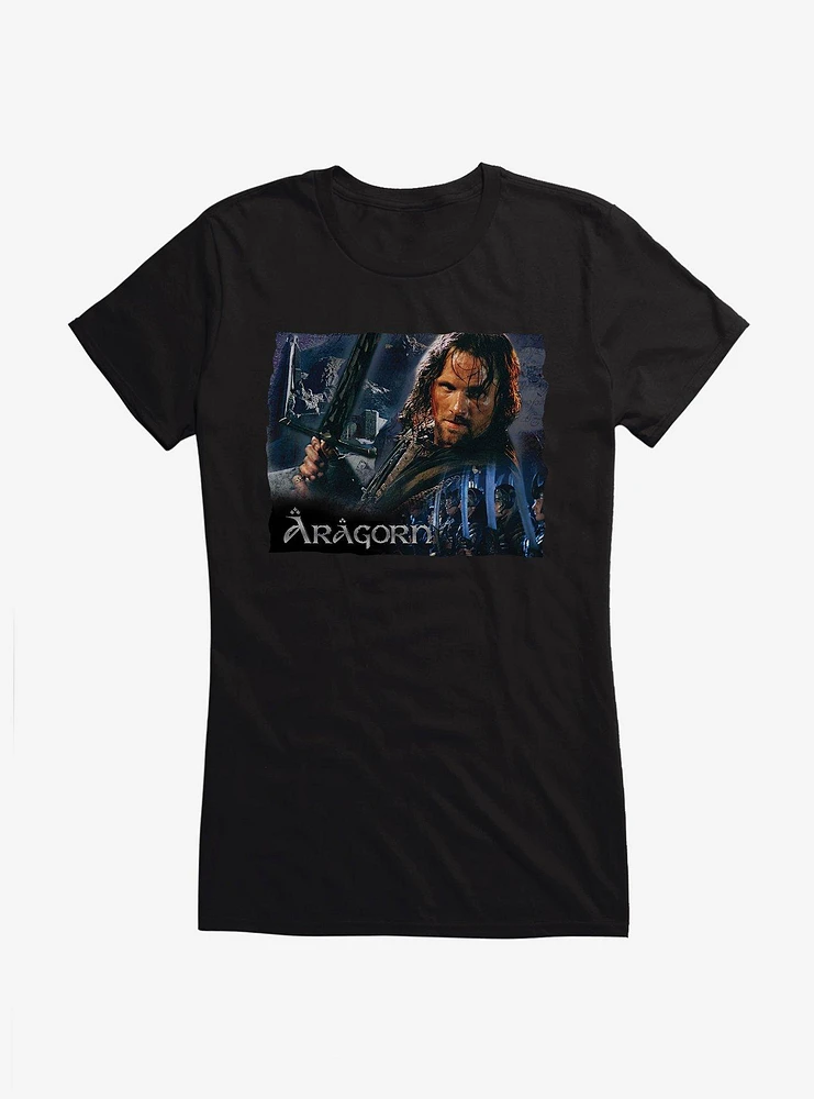 The Lord Of Rings Aragorn Girls T-Shirt