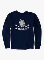 Pusheen Sips Bubbly Boba Sweatshirt