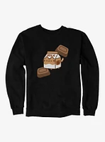 Pusheen Sips Chocolate Milk Box Sweatshirt