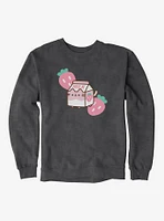 Pusheen Sips Strawberry Milk Sweatshirt