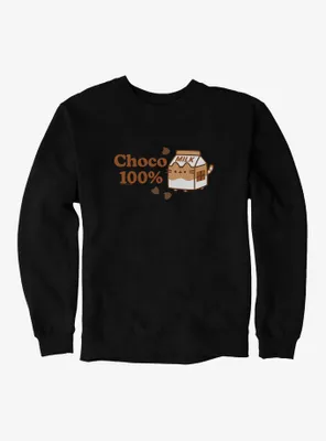 Pusheen Sips Choco 100 Percent Box Sweatshirt