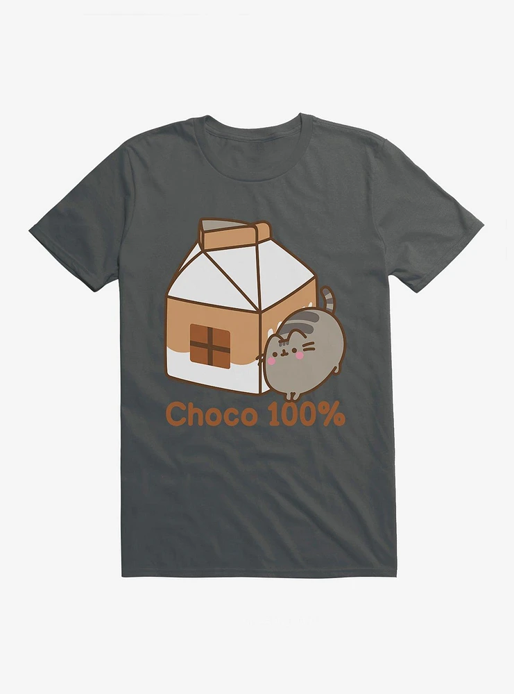 Pusheen Sips Choco 100 Percent T-Shirt