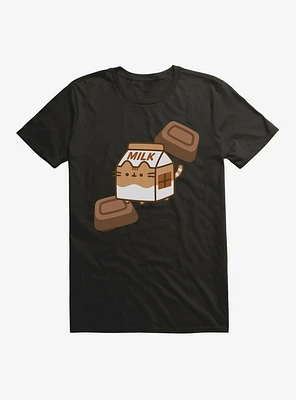 Pusheen Sips Chocolate Milk Box T-Shirt