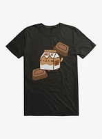 Pusheen Sips Chocolate Milk Box T-Shirt