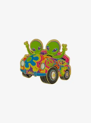 Loungefly Lisa Frank Aliens Car Enamel Pin